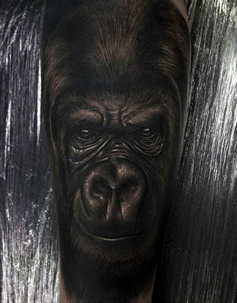 100 Gorilla Tattoo Designs For Men Great Ape Ideas