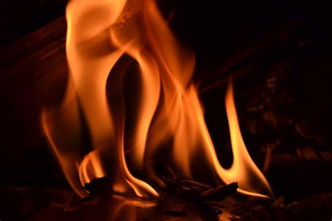 Free Images Night Flame Fire Fireplace Darkness Campfire Flames