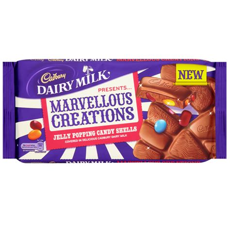 Cadbury Dairy Milk Marvellous Creations Jelly Popping Candy Centra