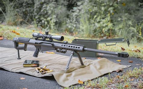 Download Wallpapers Barrett M82 M82a1 American Sniper Rifle American