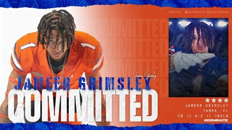 Alabama Wrcb Signee Jameer Grimsley Switches To Florida At Eleventh