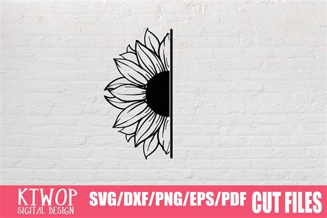 Sunflower Print And Cut Svg Free Svg Cut Files Create Your Diy