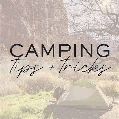 Camping || Tips + Tricks in 2020 | Camping hacks, Camping essentials, Camping