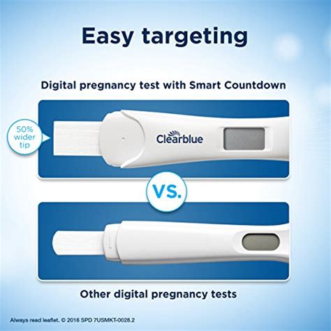 Digital pregnancy tests are designed in order to avoid erroneous conclusions and get absolutely accurate results. Clearblue Digital Pregnancy Test with Smart Countdown, 5 ...
