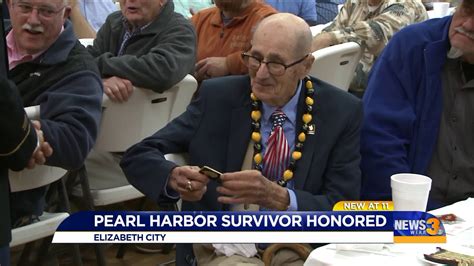 Local Army Veteran And Pearl Harbor Survivor Honored For Service At The