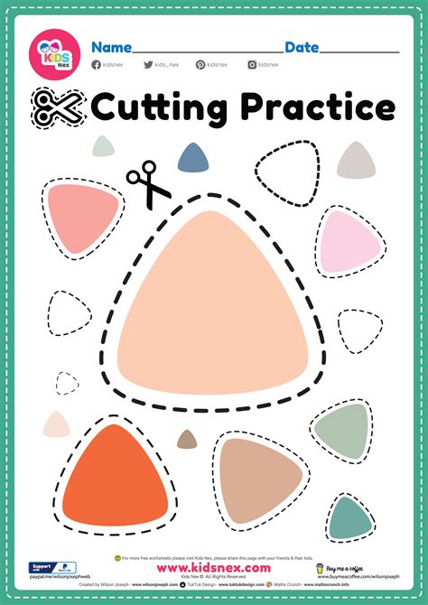Cutting Practice Preschool