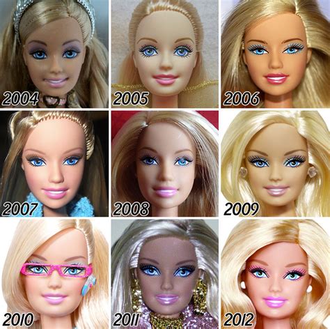 Years Of Barbies Evolution Bored Panda