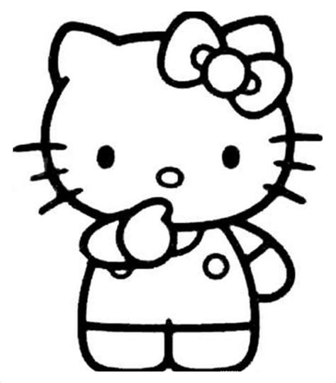 Halloween colouring pages pumpkin cat. FREE 18+ Hello Kitty Coloring Pages in PDF | AI