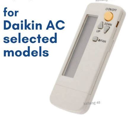 Daikin Air Con Aircon Remote Control Brc C Brc C Brc C