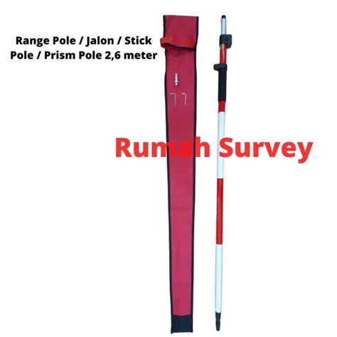 Jual Telescopic Range Pole Prism Pole Pole Stick Jalon Prisma 26