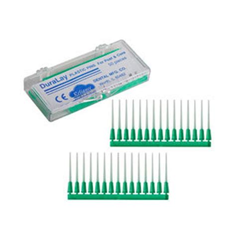 Pins Plasticos Para Duralay 60 Odontologia Grimberg Dentales