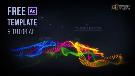 All the content is for demonstration purpose only. Particle Waves Intro - Free After Effects Template ...