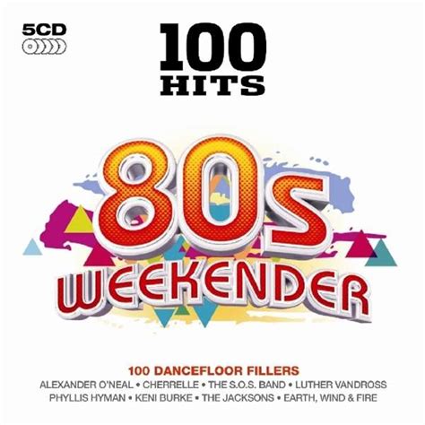 100 Hits 80s Weekender 5 Cds Jpc