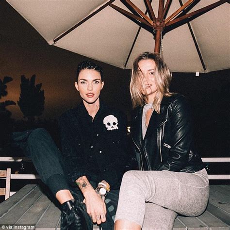 Ruby Rose And Businesswoman Harley Gusman Walk Hand In Hand In LA
