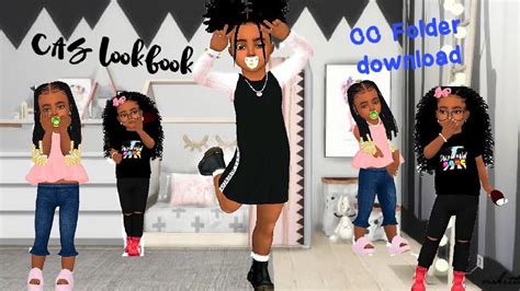 The Sims 4 Toddler Lookbook Cas Urban Toddler Youtube