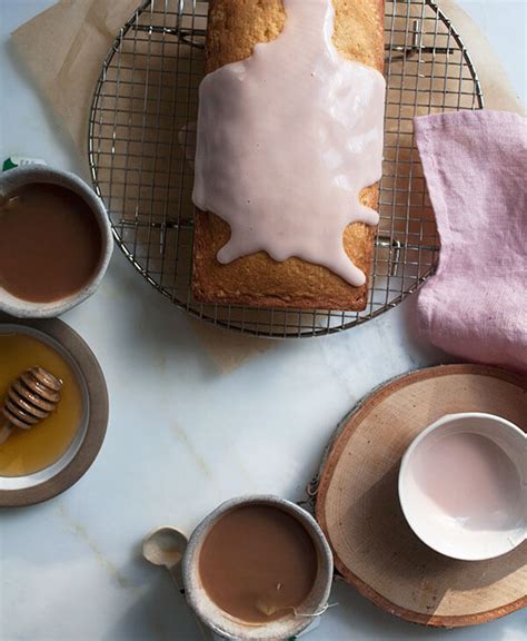 Vanilla Bean Pound Cake With Pomegranate Glaze A Cozy Kitchen