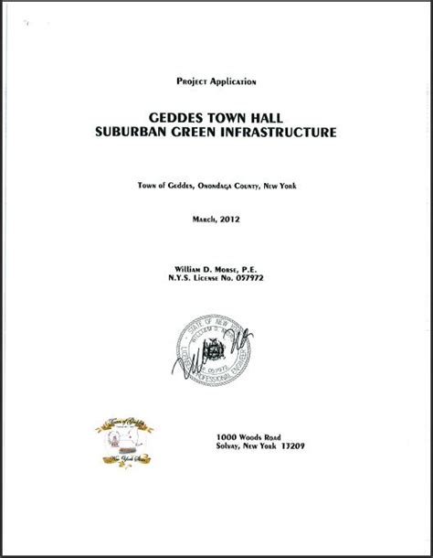 Town Of Geddes Town Hall