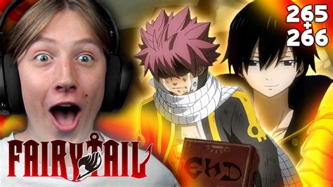 Etherious Natsu Dragneel Fairy Tail Episode 265 And 266 Reaction