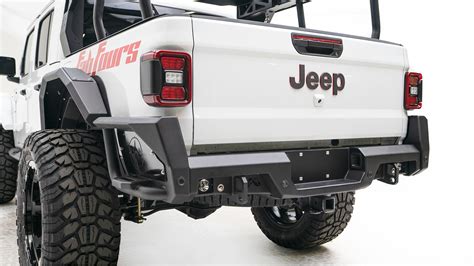 Jeep Gladiator Rear Bar Jeep Jt Fab Fours Bumpers Twd 4x4