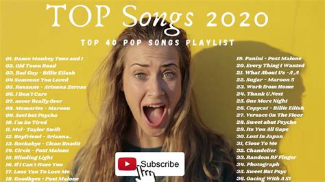 Pop Hits 2020 Top 40 Popular Songs Playlist 2020 Best English