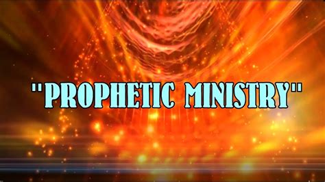 prophetic ministry 3 youtube