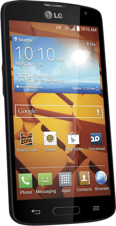 Best Buy Boost Mobile Lg Volt 4g No Contract Cell Phone Dark Blue