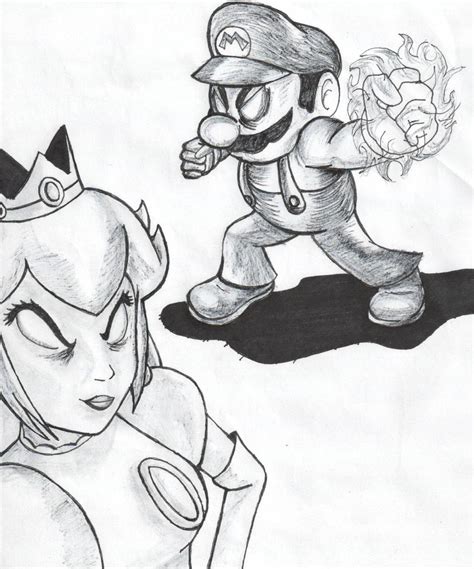 Evil Mario By Link Jc On Deviantart