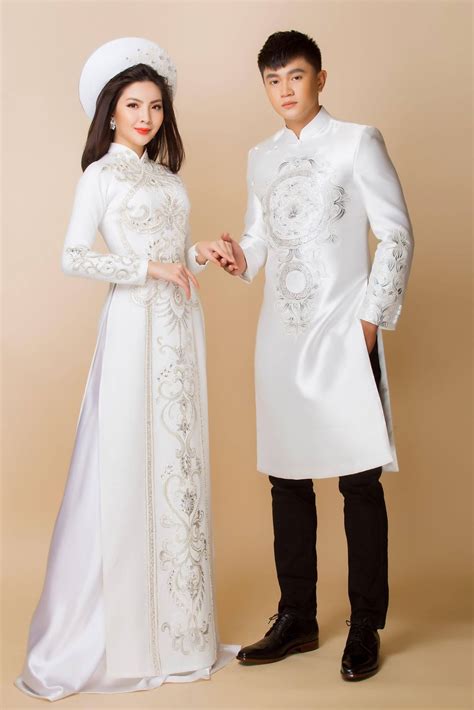 Áo Dài Cưới Uyên ương Wedding Dresses Simple Vietnamese Wedding Dress Japanese Wedding Dress