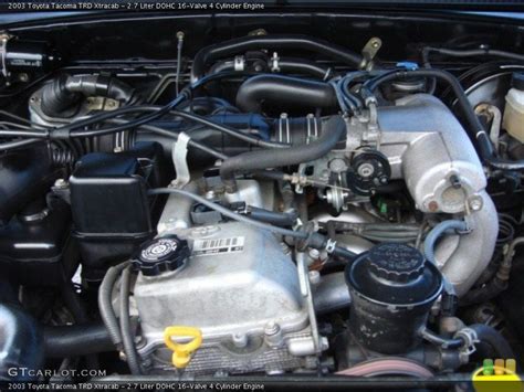 27 Liter Dohc 16 Valve 4 Cylinder Engine For The 2003 Toyota Tacoma
