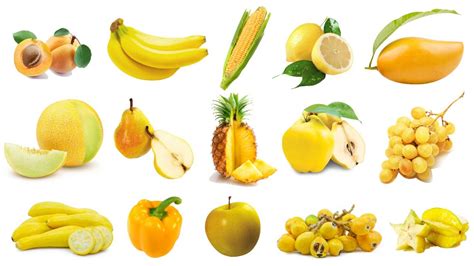 Learn Yellow Fruits In English Yellow Fruit Vocabulary List Glossary