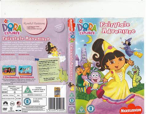 Dora The Explorer Fairytale Adventure Animated DTE DVD EBay