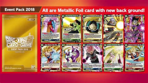 Random rare card in each bundle! Dragon Ball Super Card Game: Card Rarity Guide - YouTube