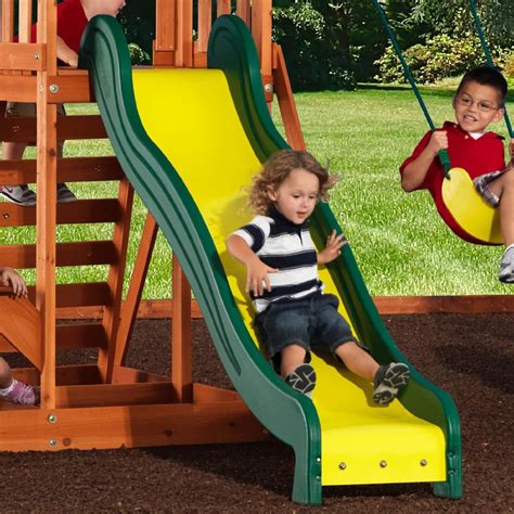 Backyard Discovery Prestige Wood Swing Set