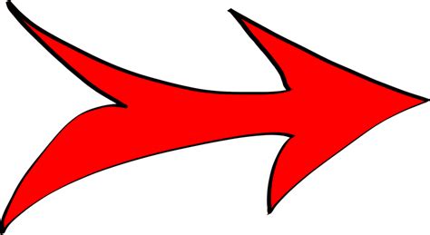Red Arrow Vector Clipart image - Free stock photo - Public Domain photo 