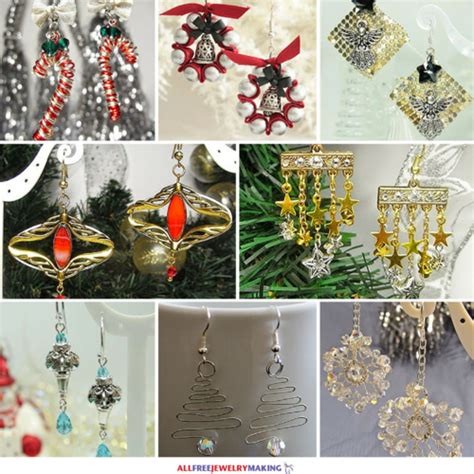 Make Ornaments For Your Ears 50 Diy Christmas Earrings Christmas