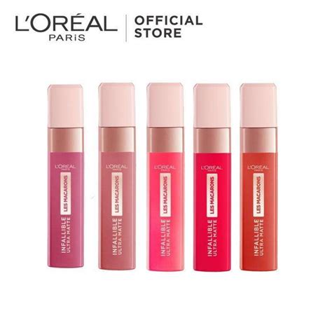 jual loreal paris infallible pro matte les macarons liquid lipstick 822 mon caramel di seller