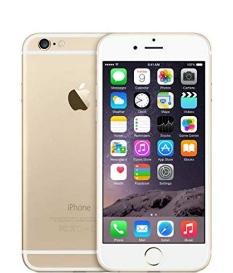Apple Iphone 6 64gb 1 Gb Gold Mobile Phones Online At Low Prices