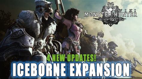 Monster Hunter World Iceborne Expansion Announced Fextralife