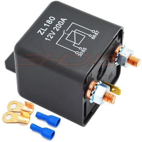 Kh 200a High Power Car Relay 12v 24v Car Truck Motor Automotive Switch