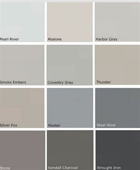 Receive the latest inspiration and advice. Revere Pewter Color Palette | Best gray paint color, Best gray paint, Grey paint colors