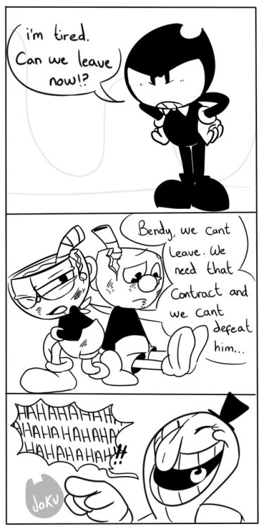 Cuphead X Bendy Tumblr Bendy And The Ink Machine Old Cartoons