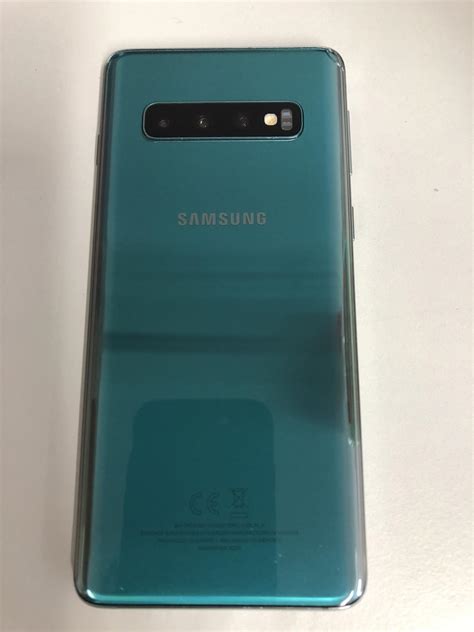 Samsung Galaxy S10 128gb Prism Green Unlocked Used Handtec