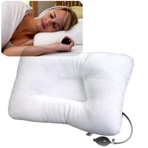 Inflatable Neck Pillow Increases Control Comfort And Relief