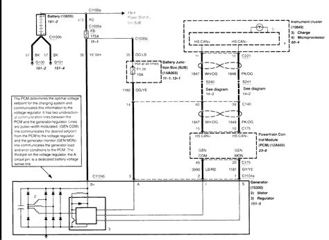 2000 Ford Taurus Alternator Wiring Diagram Wiring Diagram
