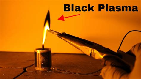 Making The Worlds First Black Plasma Black Fire Version 20 Youtube