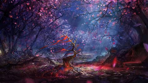 Beautiful Forest Art Hd Artist 4k Wallpapers Images Backgrounds