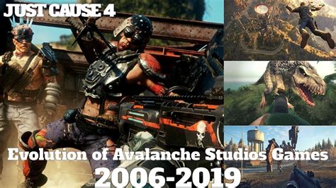 Evolution Of Avalanche Studios Games 2006 2019 Youtube