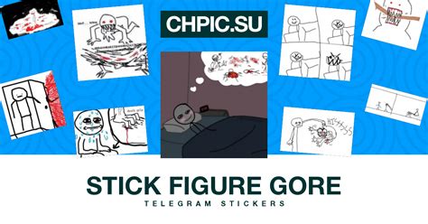 Telegram Sticker 🥰 From Stick Figure Gore Pack