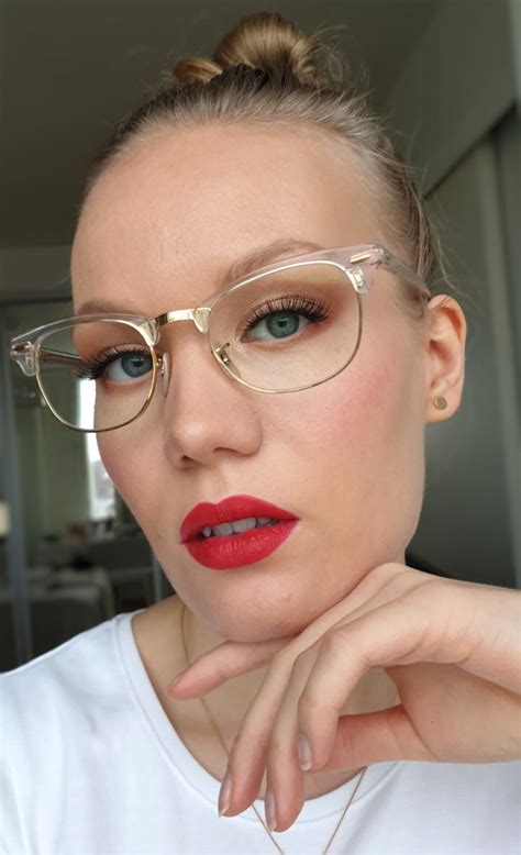 Classic Makeup For Glasses Wearers Charlotta Eve