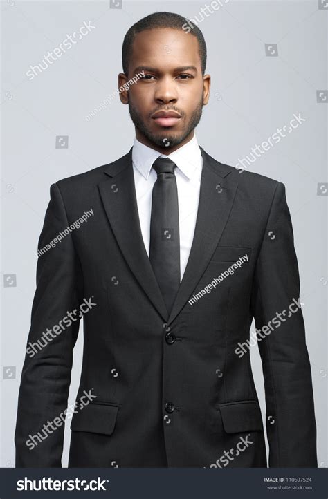 Studio Fashion Portrait Of A Handsome Young African American